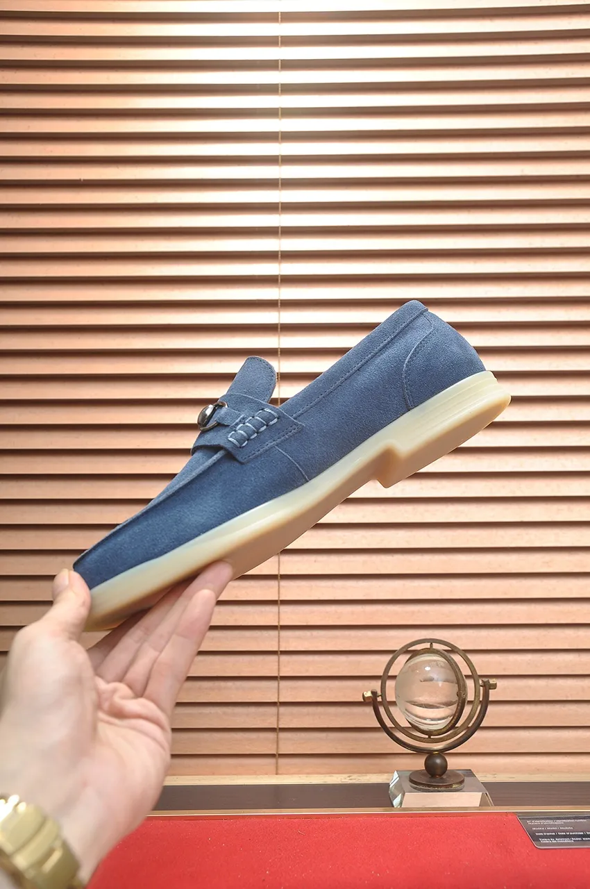 Men's shoes 💰440💶【GUCCI】 (High-end Niuli) New 🍀Gucci* - top version Gucci classic casual leather shoes! It is made of imported original cowhide and has a comfortable first layer of cowhide lining! Original wear-resistant rubber outsole! High quality products! Code number 38-44!
